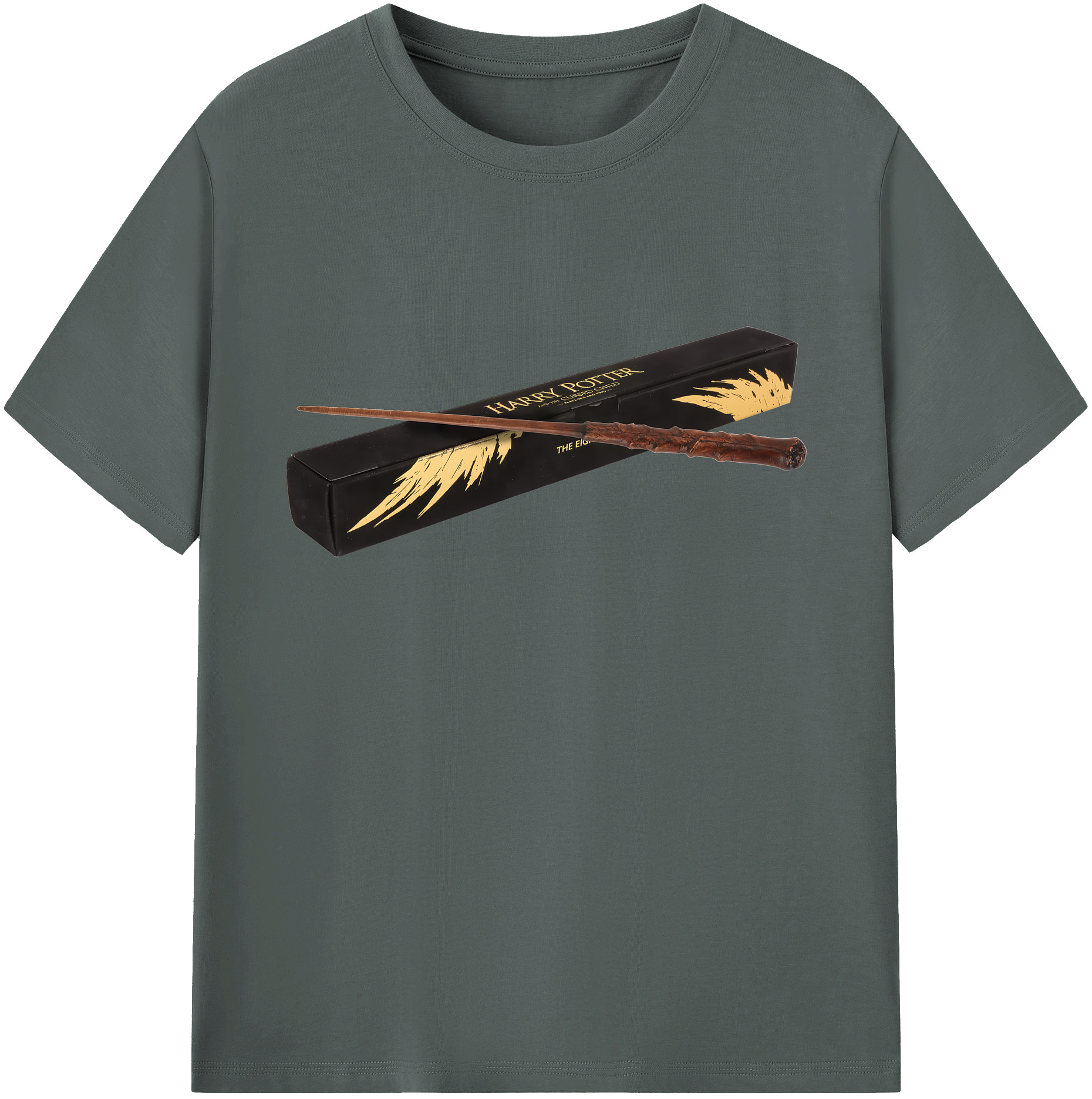 （画像用） Harry Potter ハリー・ポッターシリーズ 綿100％ メンズ半袖Tシャツ｜肌触りやわらか＆通気性